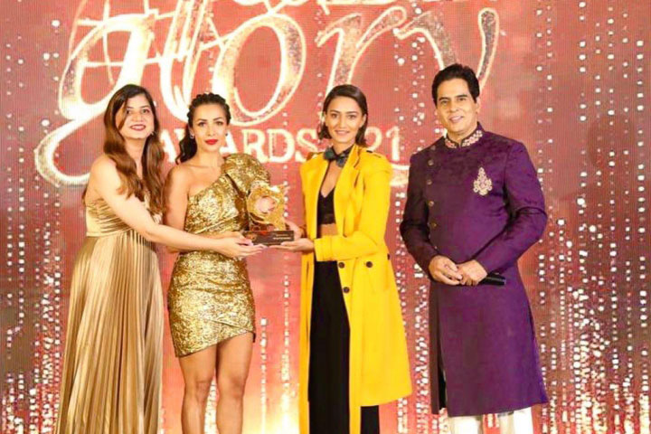 Brands Impact, Golden Glory Awards, GGA, Preity Zinta, Award