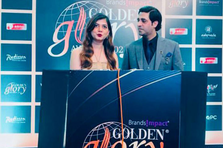 Brands Impact, Golden Glory Awards, GGA, Preity Zinta, Award, Amol Monga, Ankita Singh